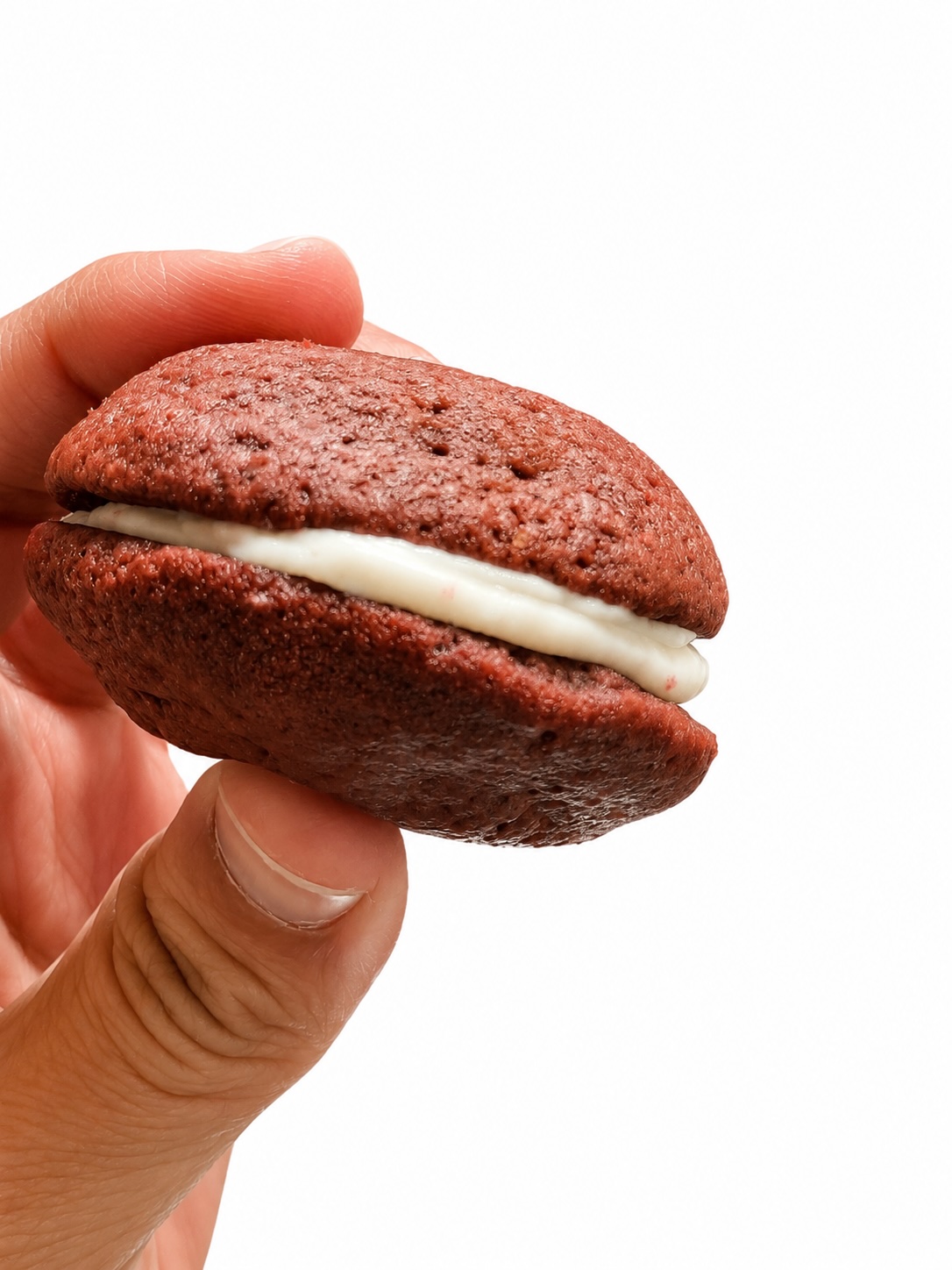 Red Velvet Sandwich Cookies